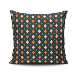 Aberto Design Funda de Cojín NKLF-187 Multicolor 43 x 43 cm